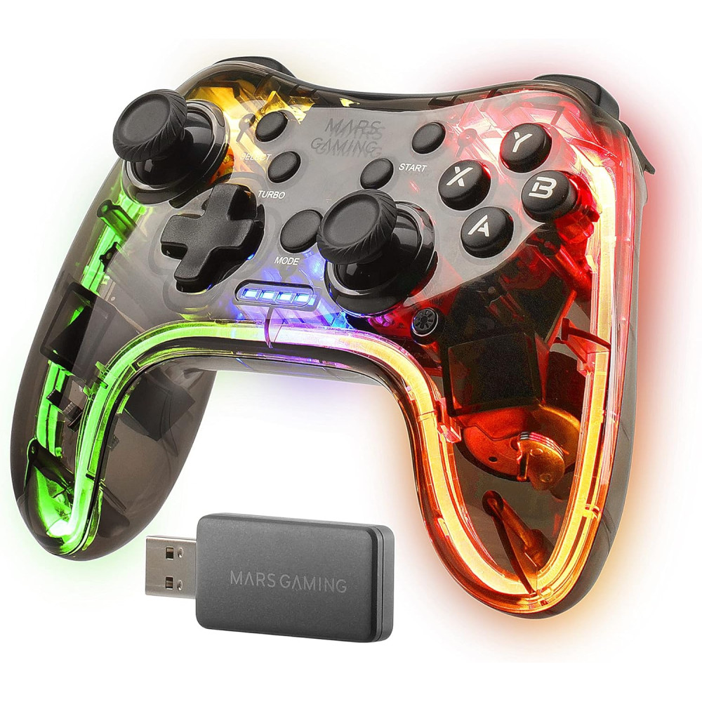 Mars Gaming MGP-24, Manette de Jeu sans Fil 2.4GPRO