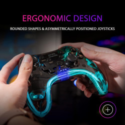 Mars Gaming MGP-24, Manette de Jeu sans Fil 2.4GPRO