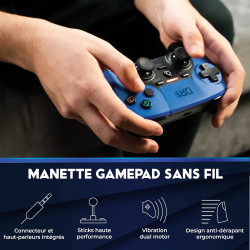 DR1TECH ShockPad II Manette Pour PS4 / PS3 Sans Fil - Gaming Controlle