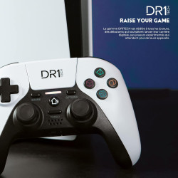 DR1TECH ShockPad II Manette Pour PS4 / PS3 Sans Fil - Gaming Controlle