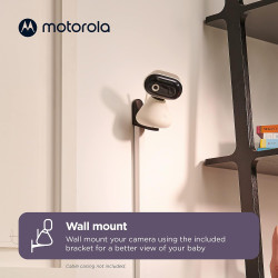 Motorola Nursery PIP1000 Babyphone avec caméra